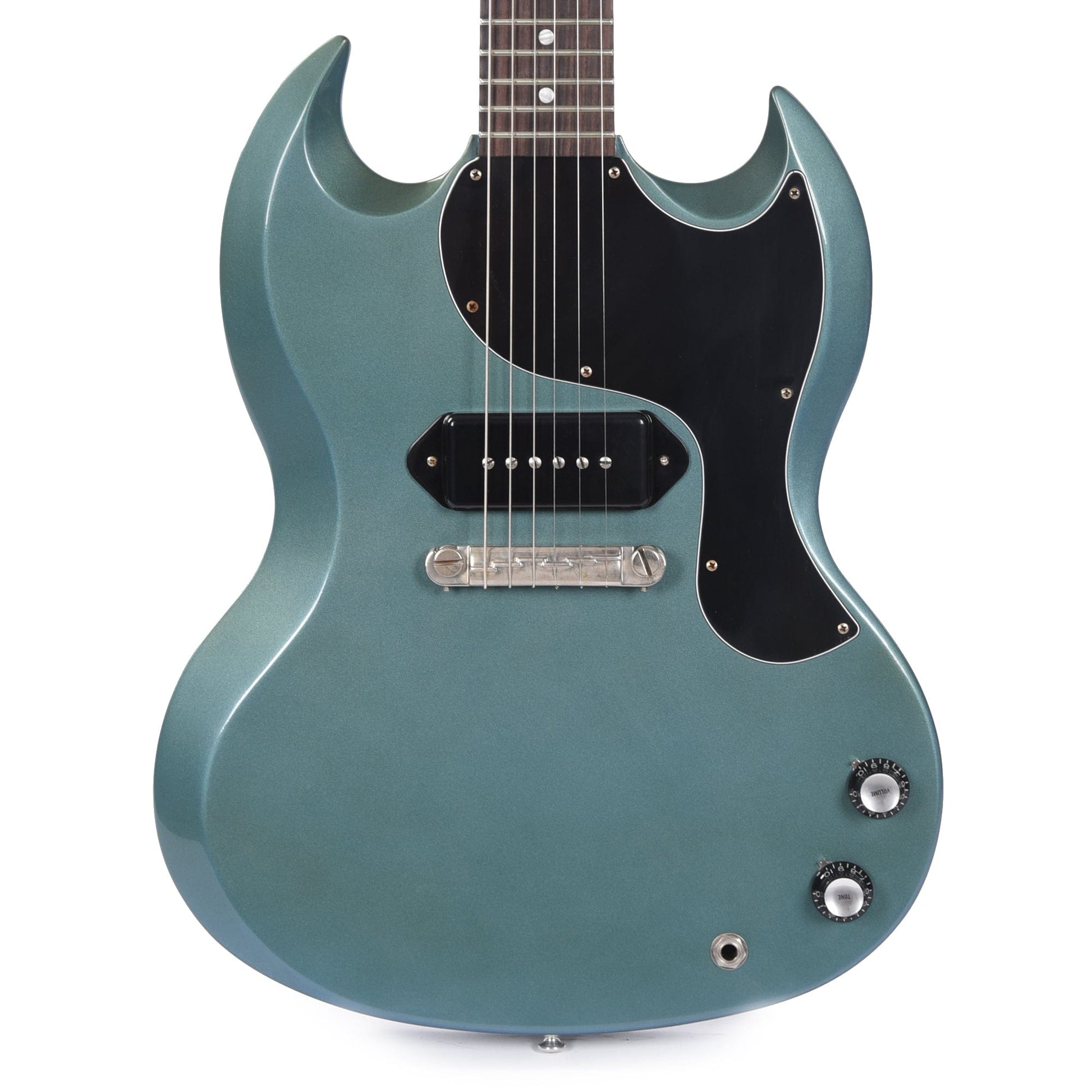Gibson Custom Shop 1963 SG Junior Reissue Heavy Antique Pelham Blue VOS Electric Guitars / Solid Body