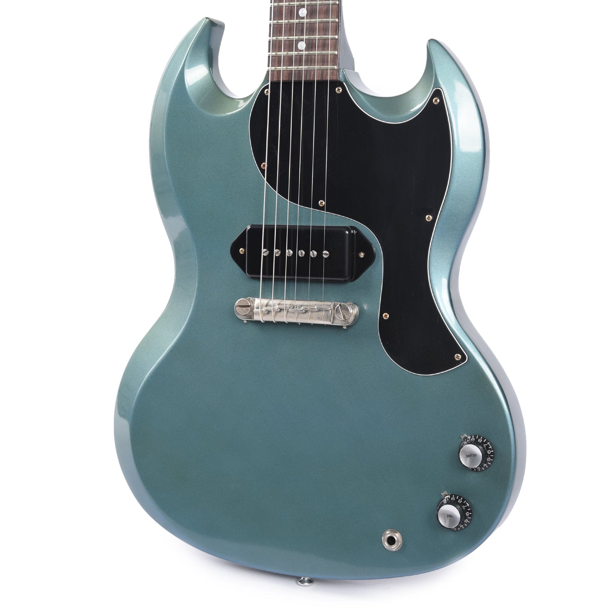 Gibson Custom Shop 1963 SG Junior Reissue Heavy Antique Pelham Blue VOS Electric Guitars / Solid Body