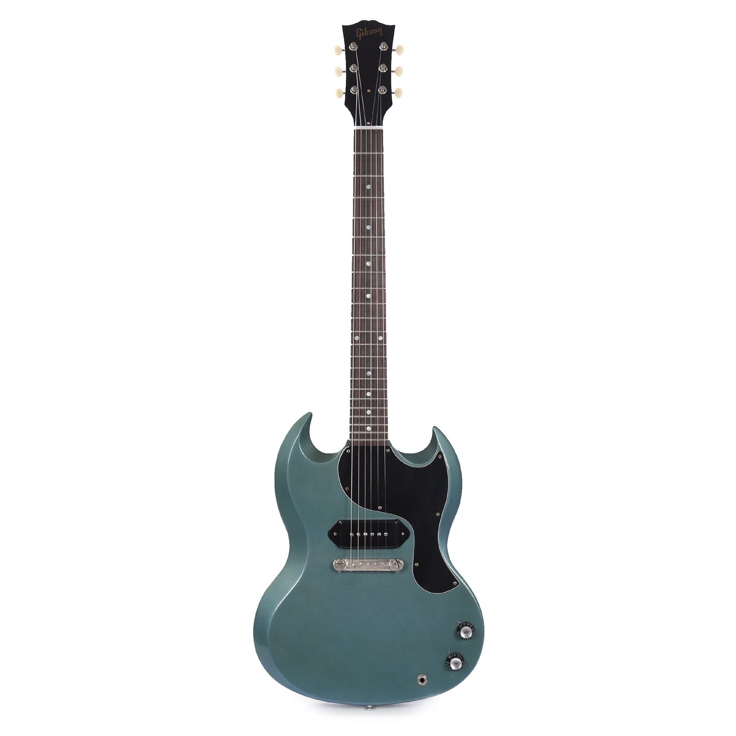 Gibson Custom Shop 1963 SG Junior Reissue Heavy Antique Pelham Blue VOS Electric Guitars / Solid Body