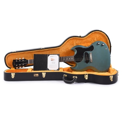 Gibson Custom Shop 1963 SG Junior Reissue Heavy Antique Pelham Blue VOS Electric Guitars / Solid Body