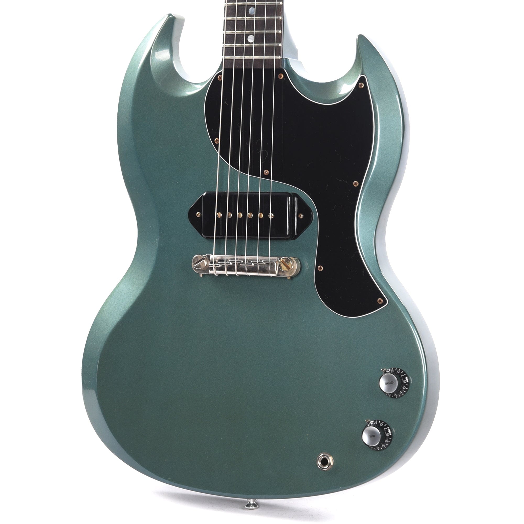 Gibson Custom Shop 1963 SG Junior Reissue Heavy Antique Pelham Blue VOS Electric Guitars / Solid Body