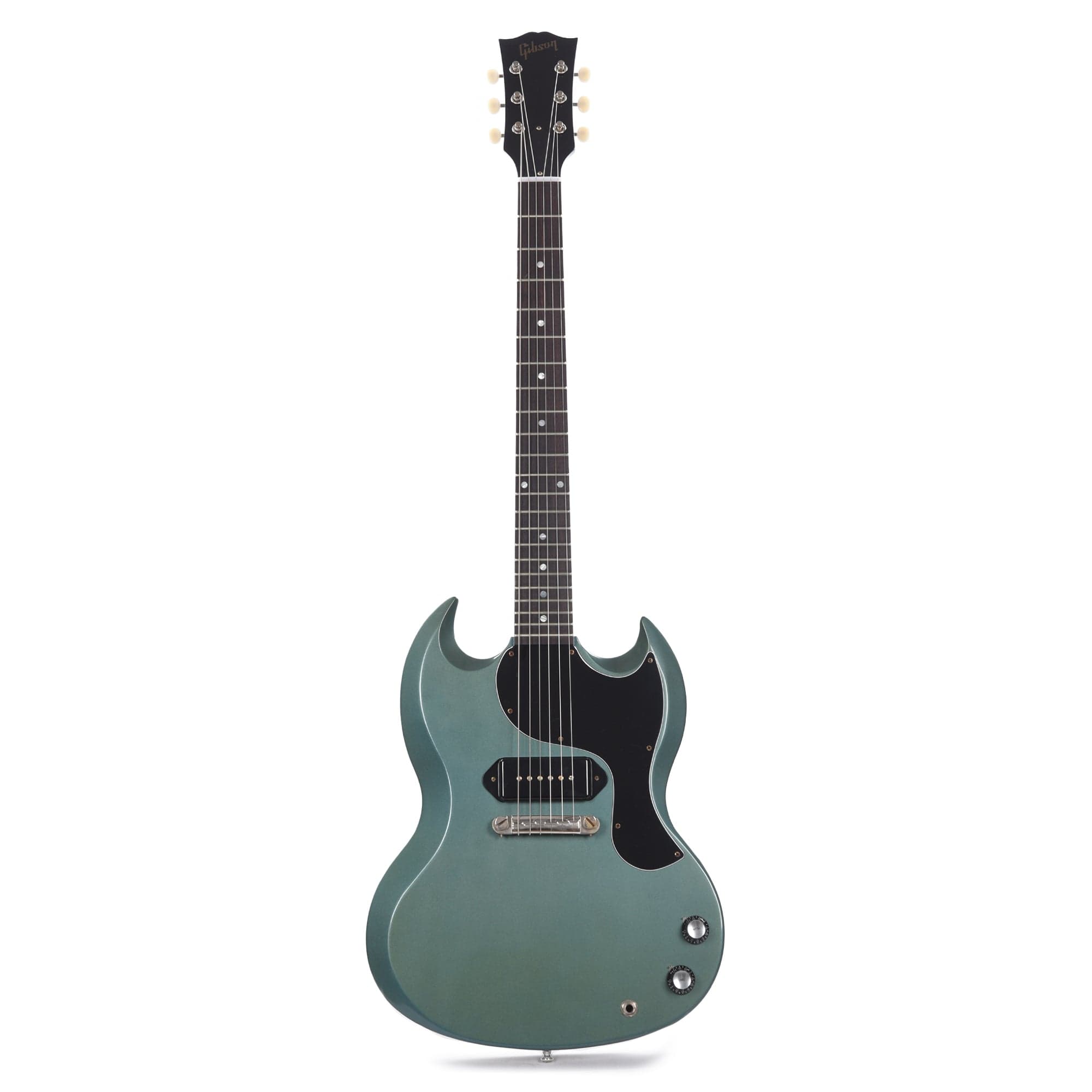 Gibson Custom Shop 1963 SG Junior Reissue Heavy Antique Pelham Blue VOS Electric Guitars / Solid Body