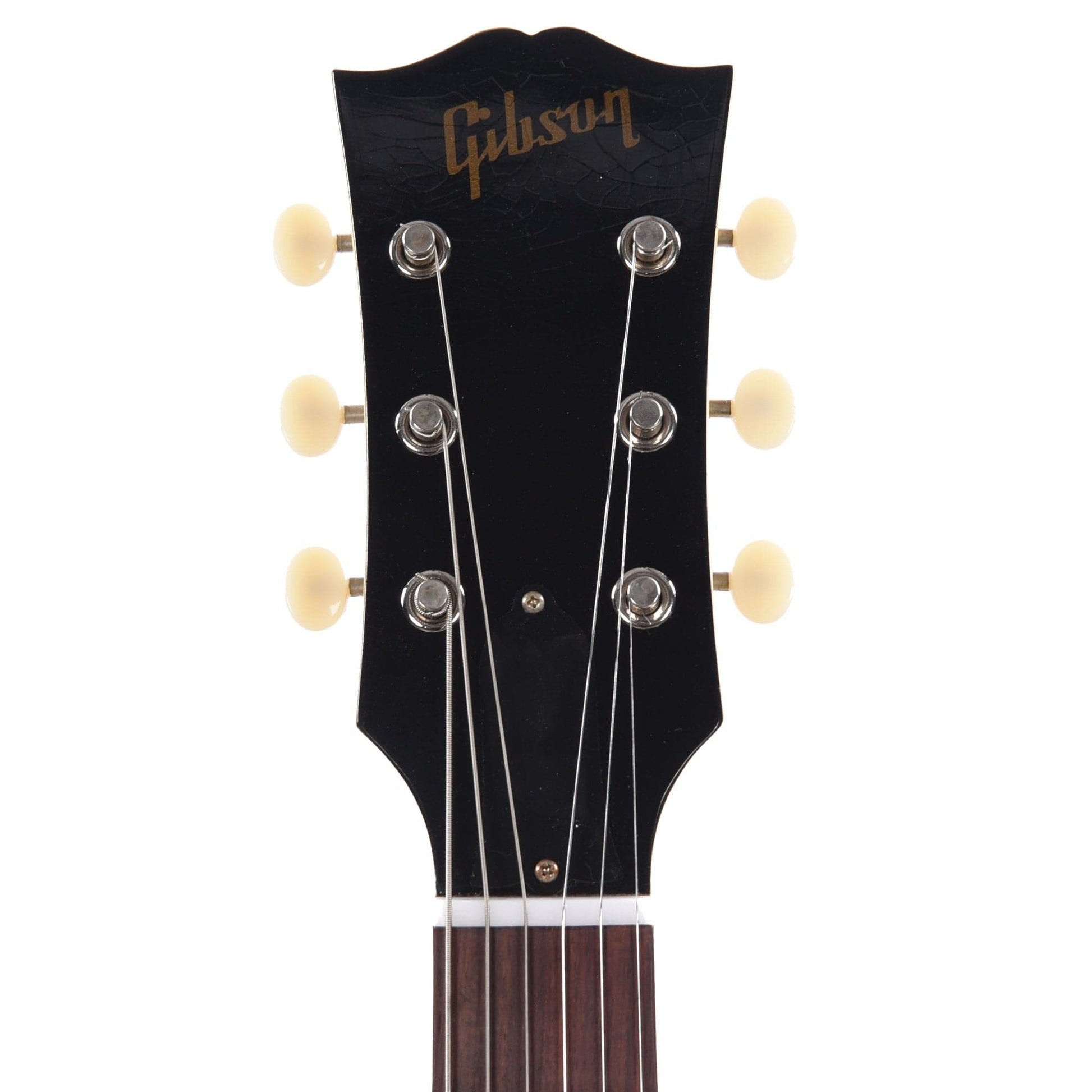 Gibson Custom Shop 1963 SG Junior Reissue Heavy Antique Polaris White Murphy Lab Ultra Light Aged Electric Guitars / Solid Body