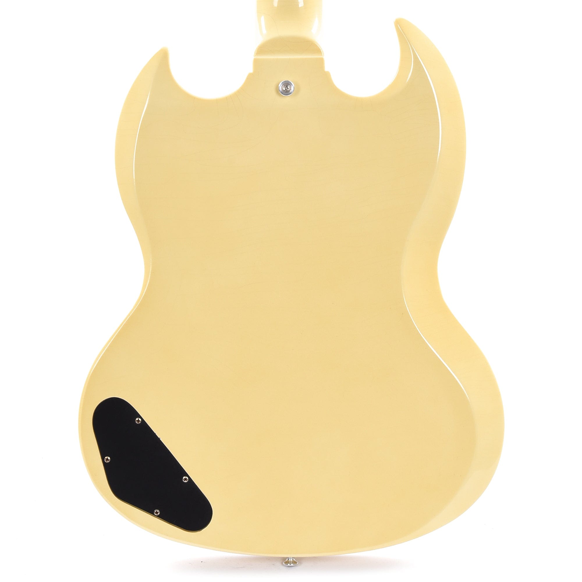 Gibson Custom Shop 1963 SG Junior Reissue Heavy Antique Polaris White Murphy Lab Ultra Light Aged Electric Guitars / Solid Body