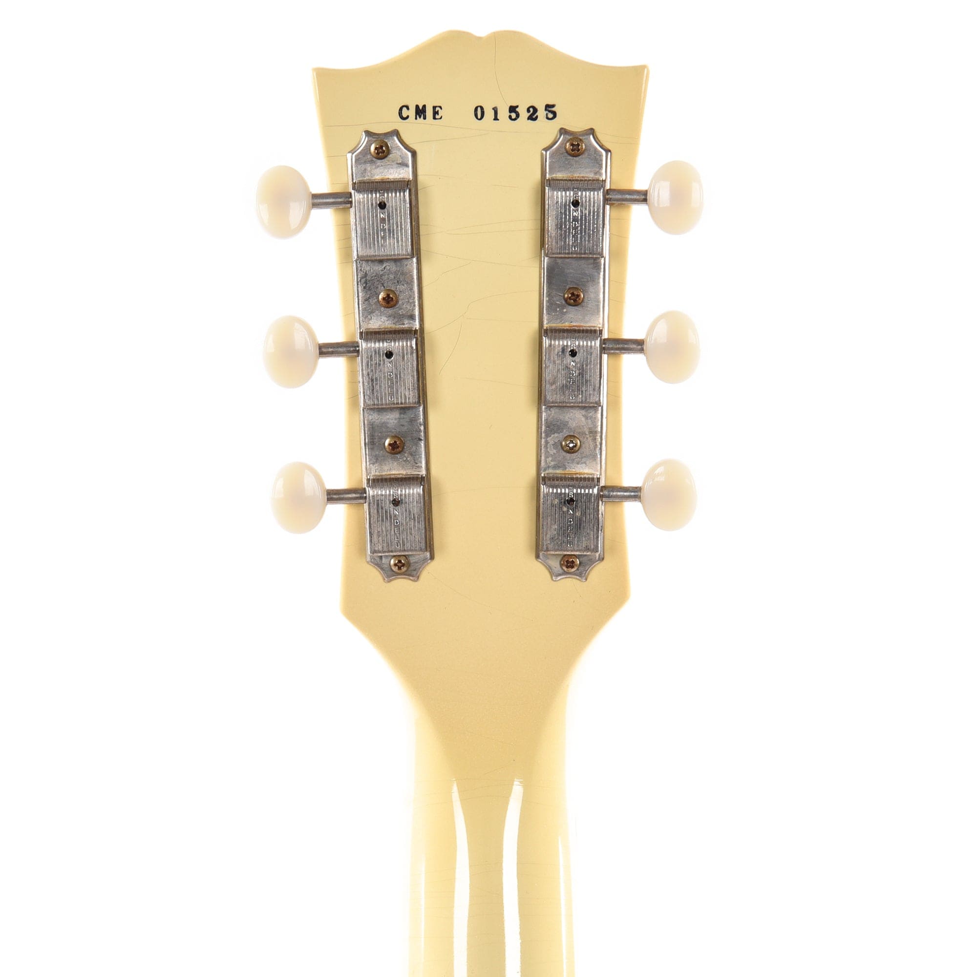 Gibson Custom Shop 1963 SG Junior Reissue Heavy Antique Polaris White Murphy Lab Ultra Light Aged Electric Guitars / Solid Body