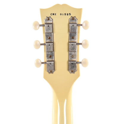 Gibson Custom Shop 1963 SG Junior Reissue Heavy Antique Polaris White Murphy Lab Ultra Light Aged Electric Guitars / Solid Body