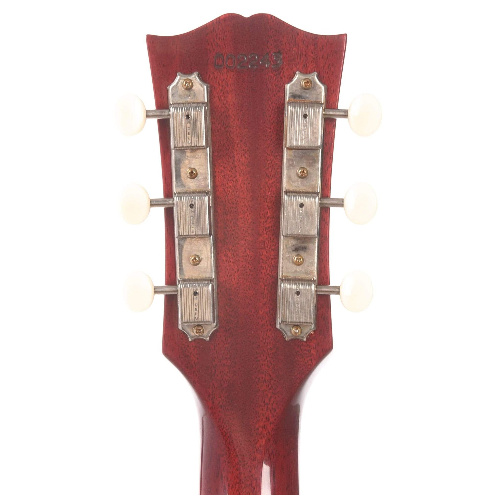 Gibson Custom Shop 1963 SG Junior Reissue Lightning Bar Cherry Red VOS Electric Guitars / Solid Body