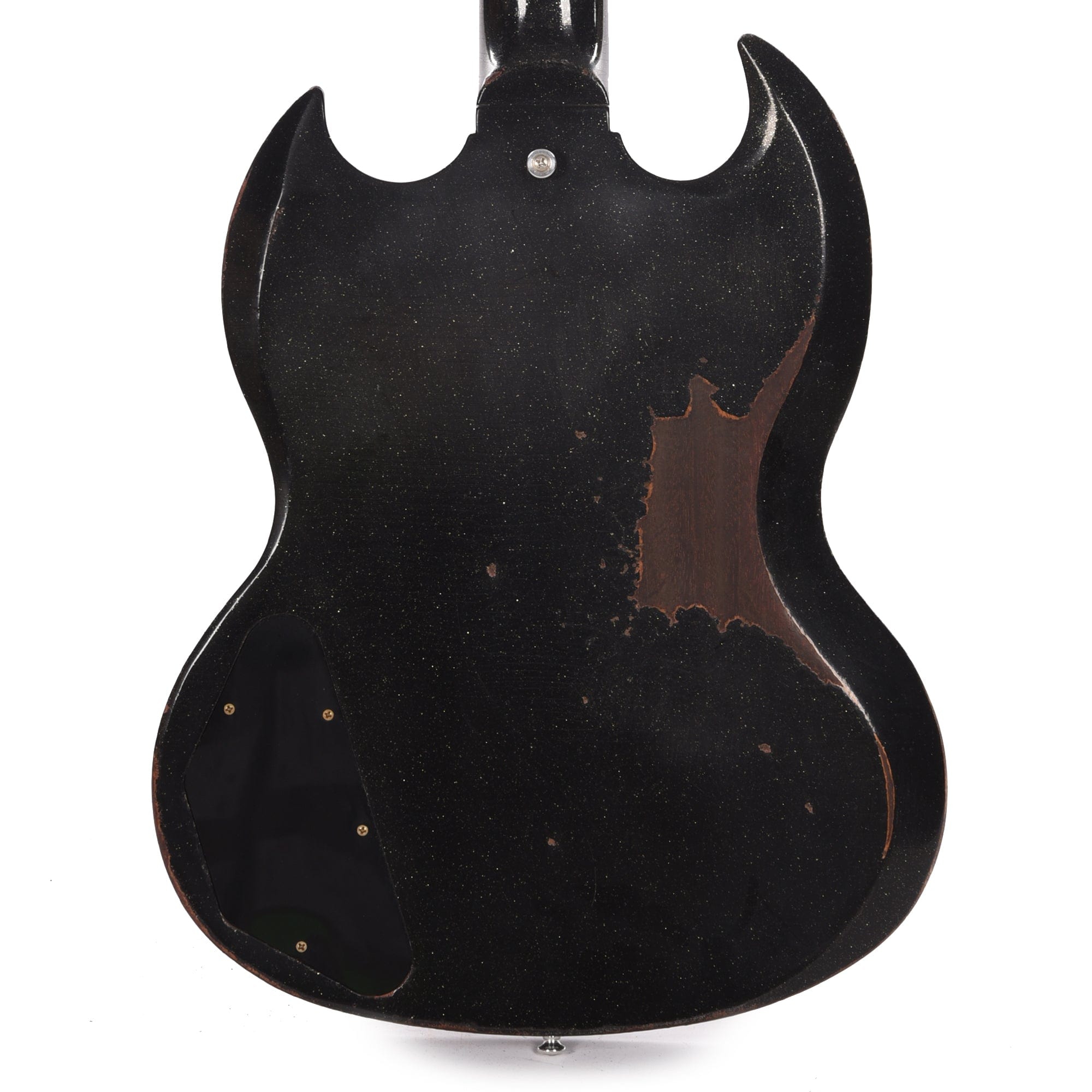 Gibson Custom Shop 1963 SG Special Reissue Antique Black Sparkle Murphy Lab Heavy Aged Electric Guitars / Solid Body