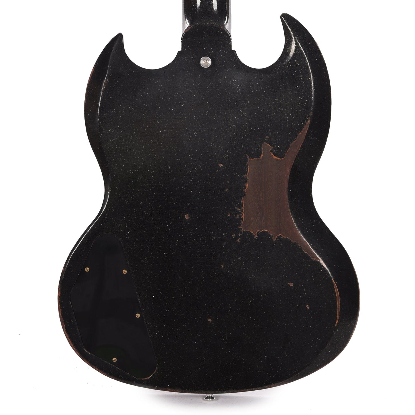 Gibson Custom Shop 1963 SG Special Reissue Antique Black Sparkle Murphy Lab Heavy Aged Electric Guitars / Solid Body