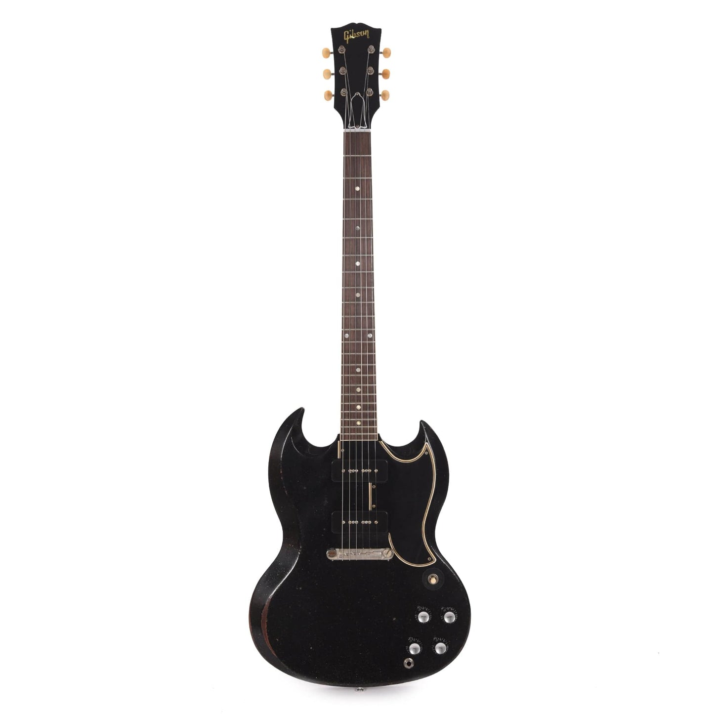 Gibson Custom Shop 1963 SG Special Reissue Antique Black Sparkle Murphy Lab Heavy Aged Electric Guitars / Solid Body