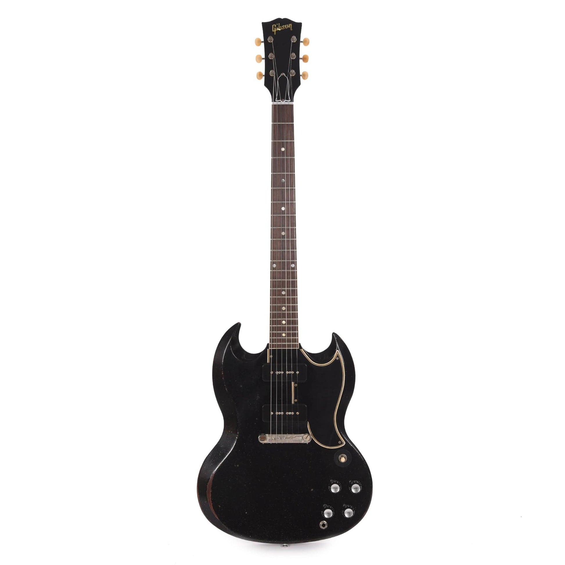 Gibson Custom Shop 1963 SG Special Reissue Antique Black Sparkle Murphy Lab Heavy Aged Electric Guitars / Solid Body