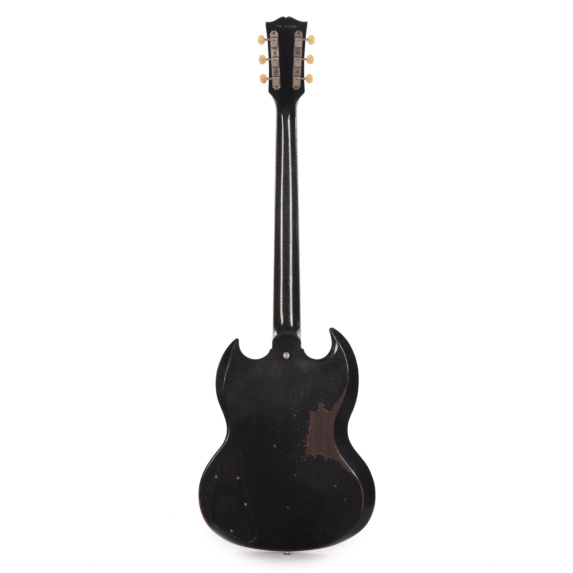 Gibson Custom Shop 1963 SG Special Reissue Antique Black Sparkle Murphy Lab Heavy Aged Electric Guitars / Solid Body