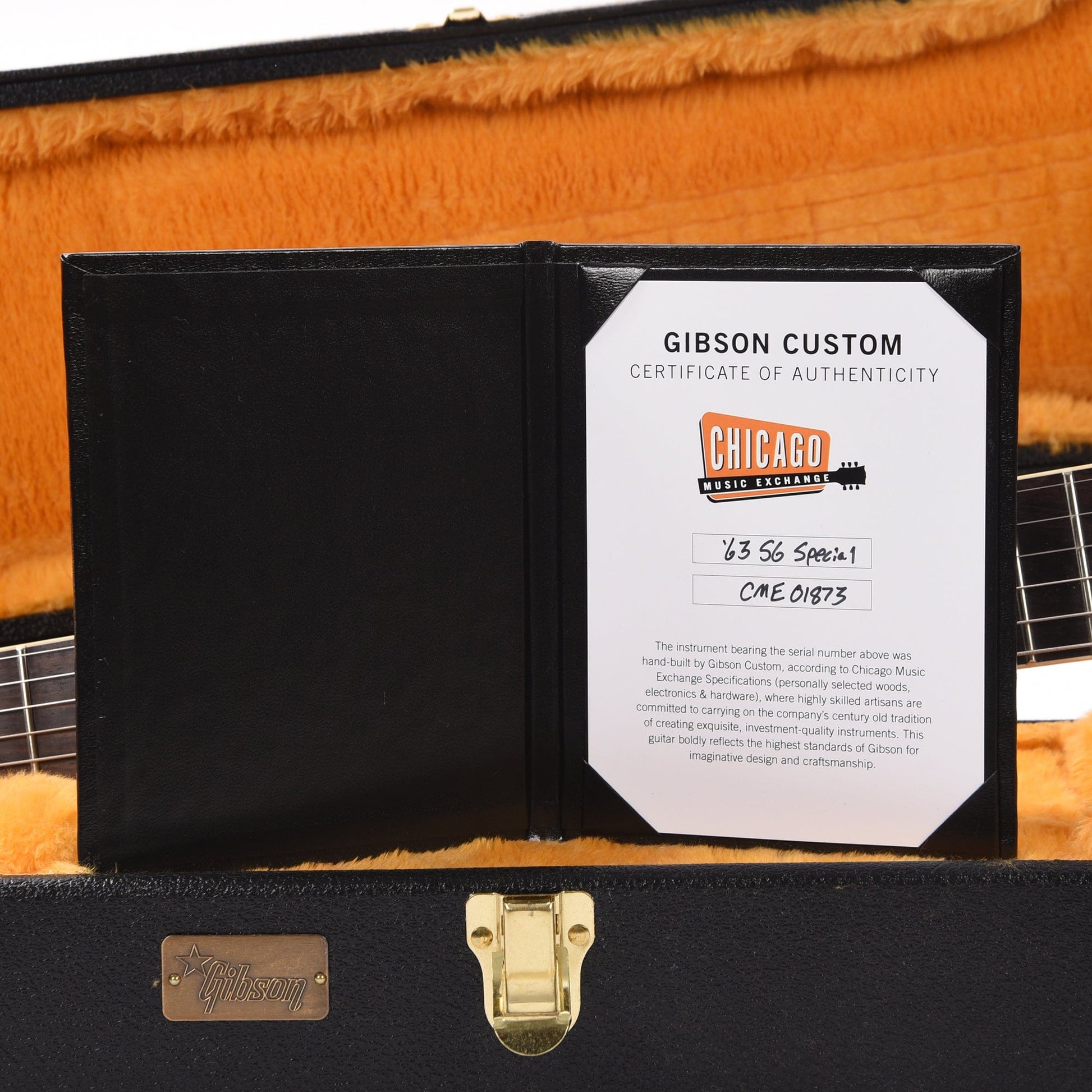 Gibson Custom Shop 1963 SG Special Reissue Antique Brunswick Blue Sparkle VOS Electric Guitars / Solid Body