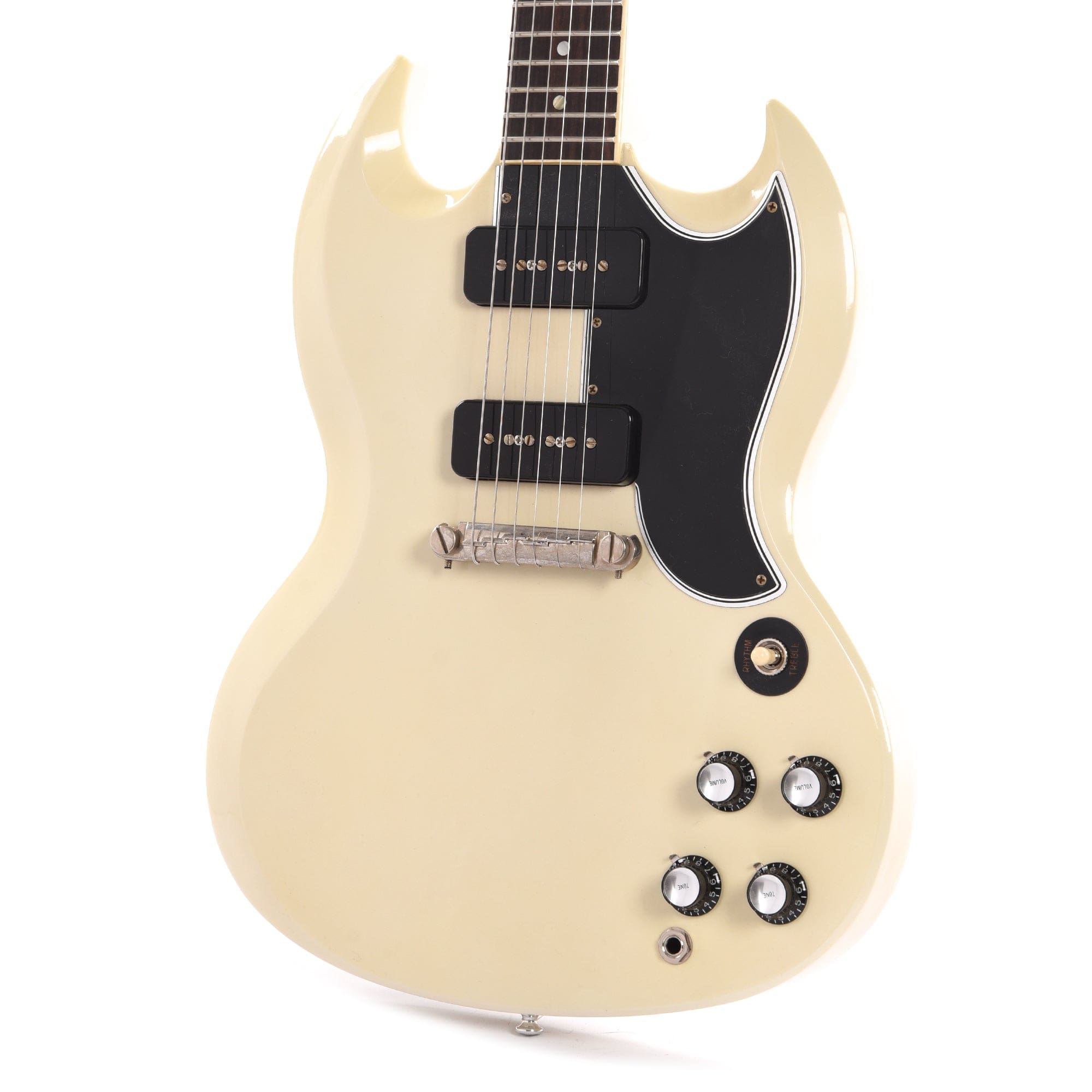 Gibson Custom Shop 1963 SG Special Reissue Antique Polaris White VOS Electric Guitars / Solid Body