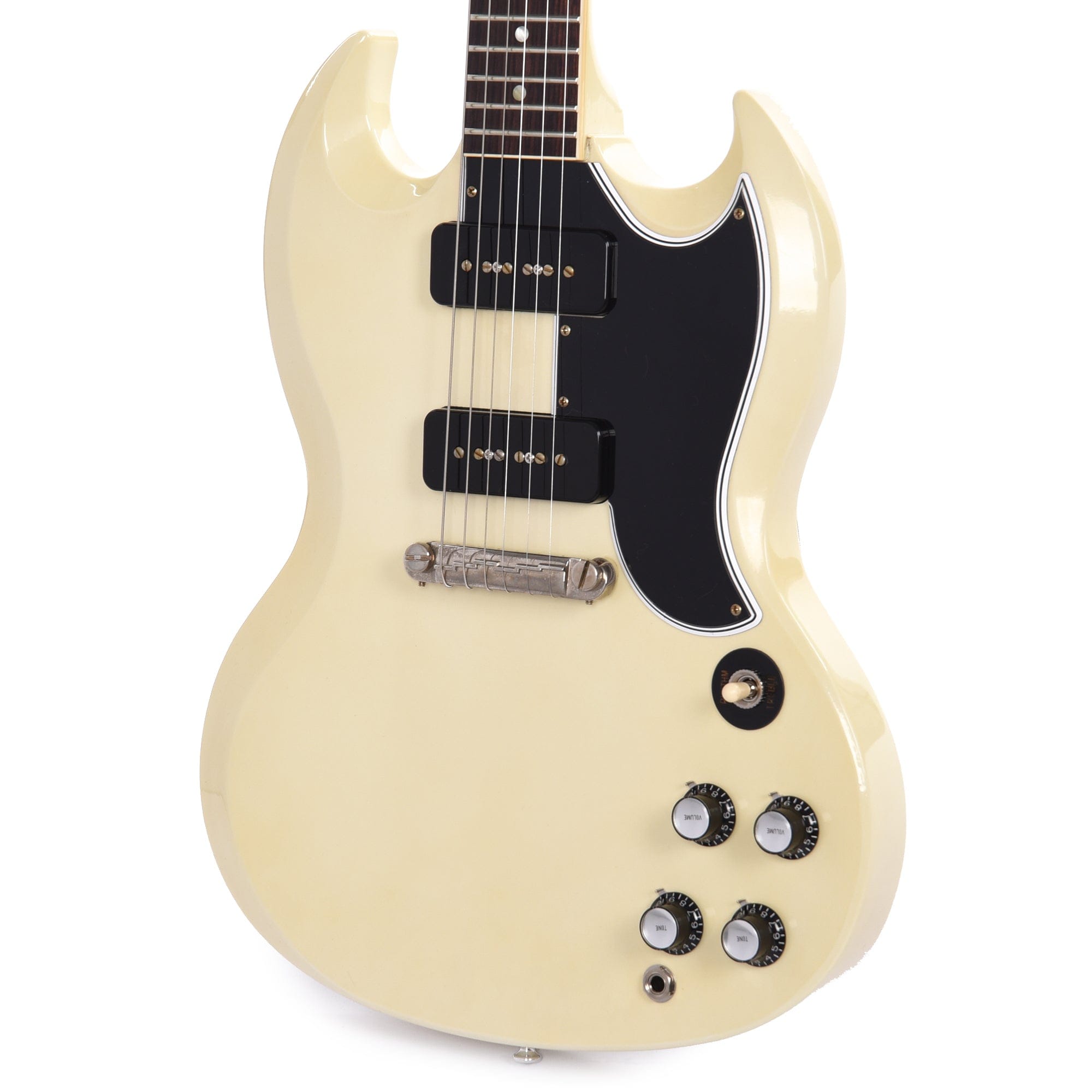 Gibson Custom Shop 1963 SG Special Reissue Antique Polaris White VOS Electric Guitars / Solid Body