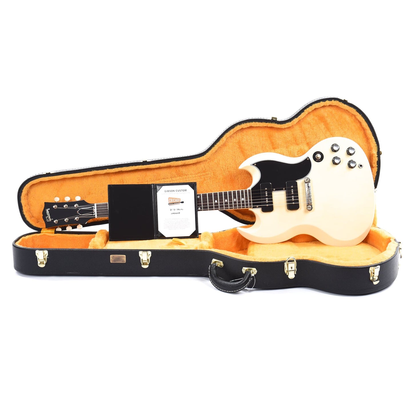 Gibson Custom Shop 1963 SG Special Reissue "CME Spec" Antique Polaris White VOS Electric Guitars / Solid Body