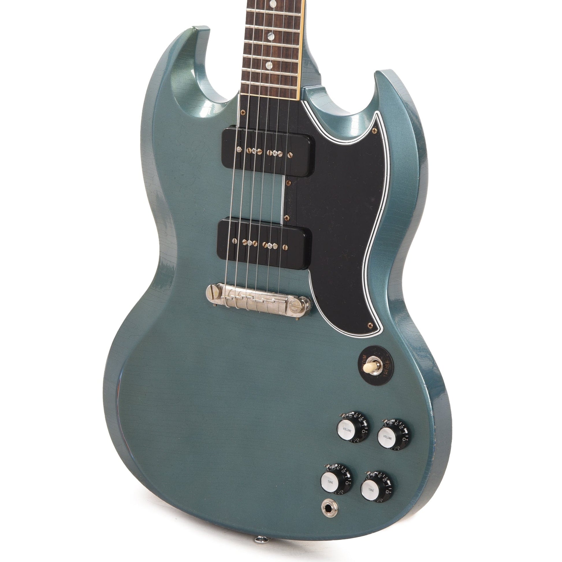 Gibson Custom Shop 1963 SG Special Reissue Heavy Antique Pelham Blue Murphy Lab Ultra Light Aged Electric Guitars / Solid Body