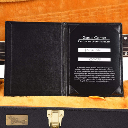 Gibson Custom Shop 1963 SG Special Reissue Lightning Bar Cherry Red VOS Electric Guitars / Solid Body