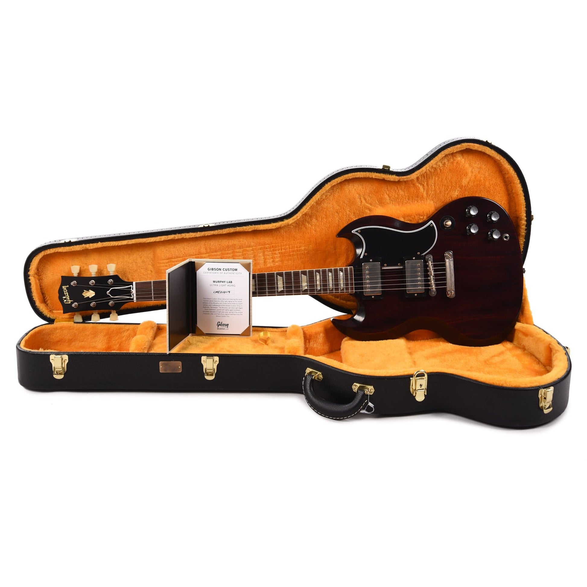 Gibson Custom Shop 1964 SG Standard "CME Spec" True Historic Red Aniline Dye Murphy Lab Ultra Light Aged Electric Guitars / Solid Body