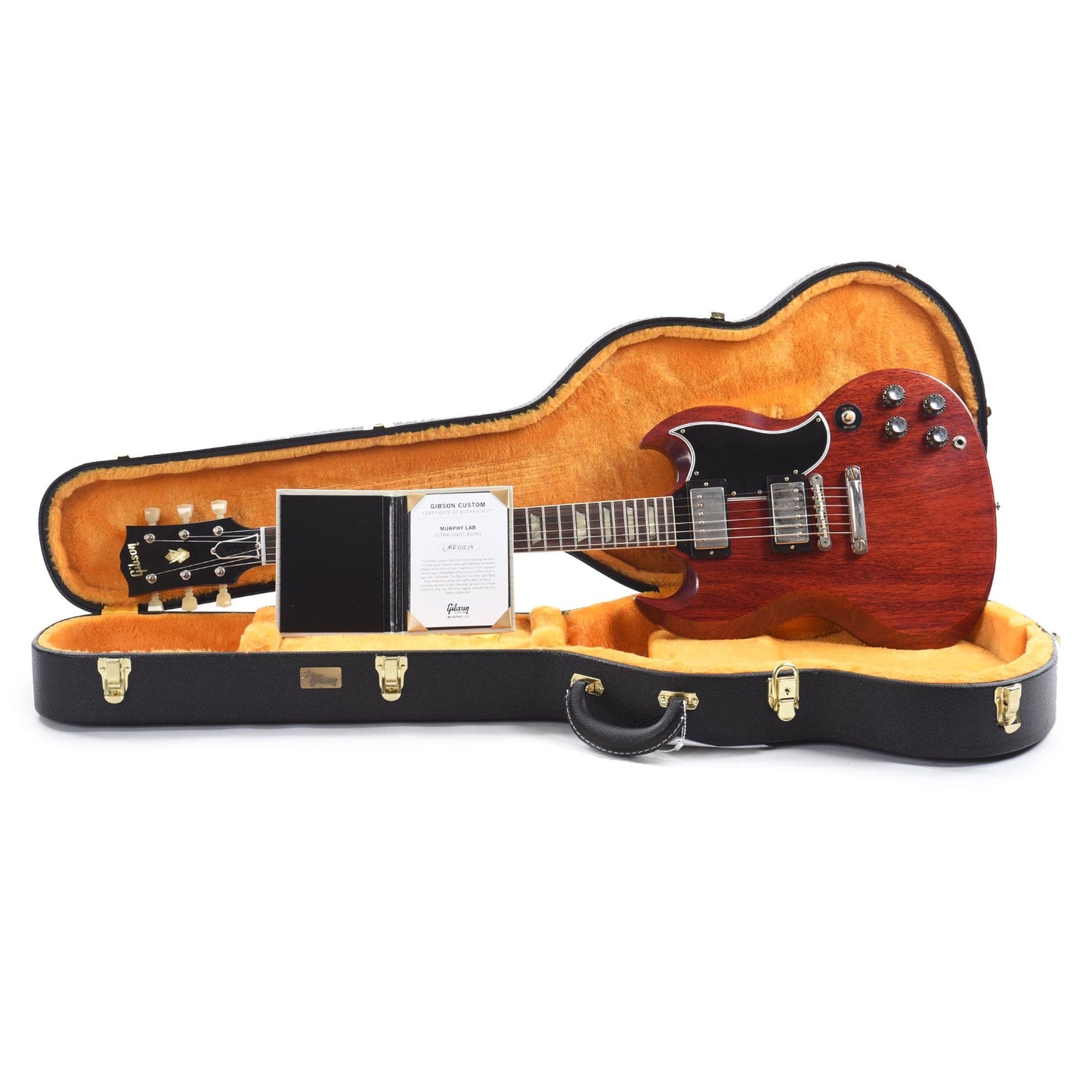 Gibson Custom Shop 1964 SG Standard "CME Spec" True Historic Red Aniline Dye Murphy Lab Ultra Light Aged Electric Guitars / Solid Body