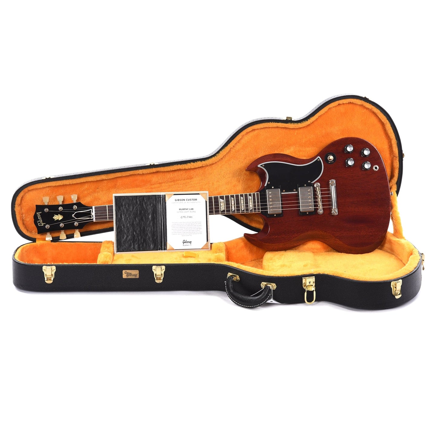 Gibson Custom Shop 1964 SG Standard "CME Spec" True Historic Red Aniline Dye Murphy Lab Ultra Light Aged Electric Guitars / Solid Body