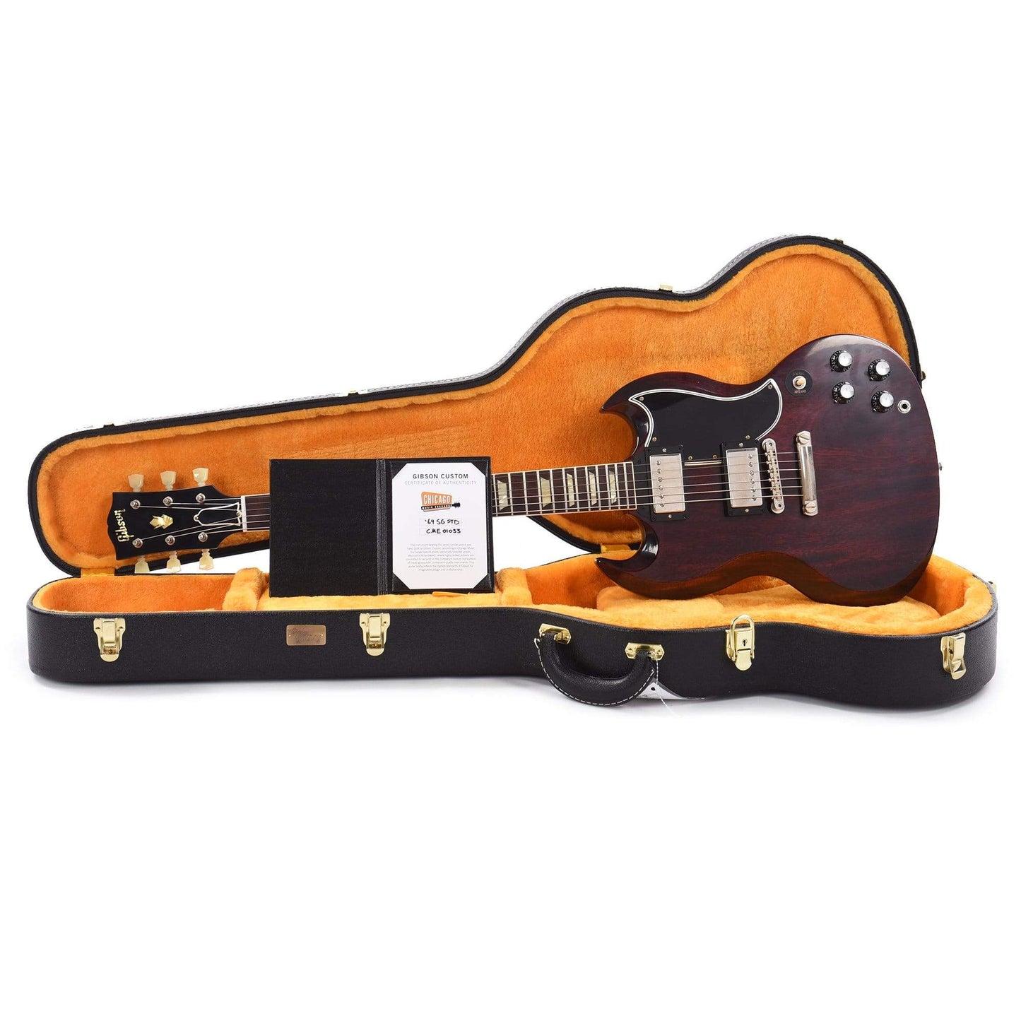 Gibson Custom Shop 1964 SG Standard "CME Spec" True Historic Red Aniline Dye VOS Electric Guitars / Solid Body