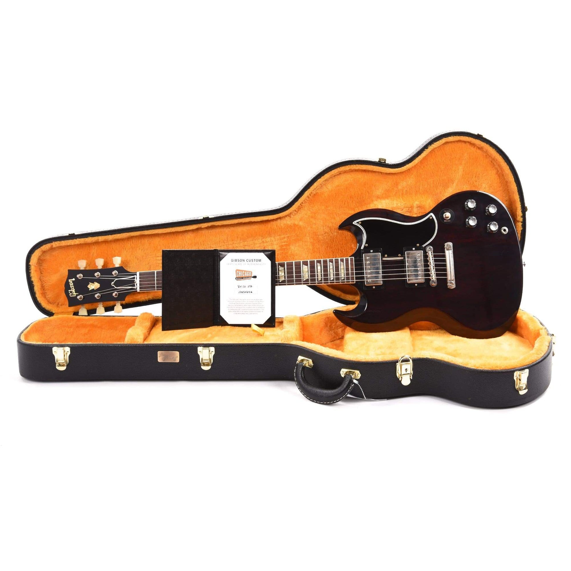 Gibson Custom Shop 1964 SG Standard "CME Spec" True Historic Red Aniline Dye VOS Electric Guitars / Solid Body
