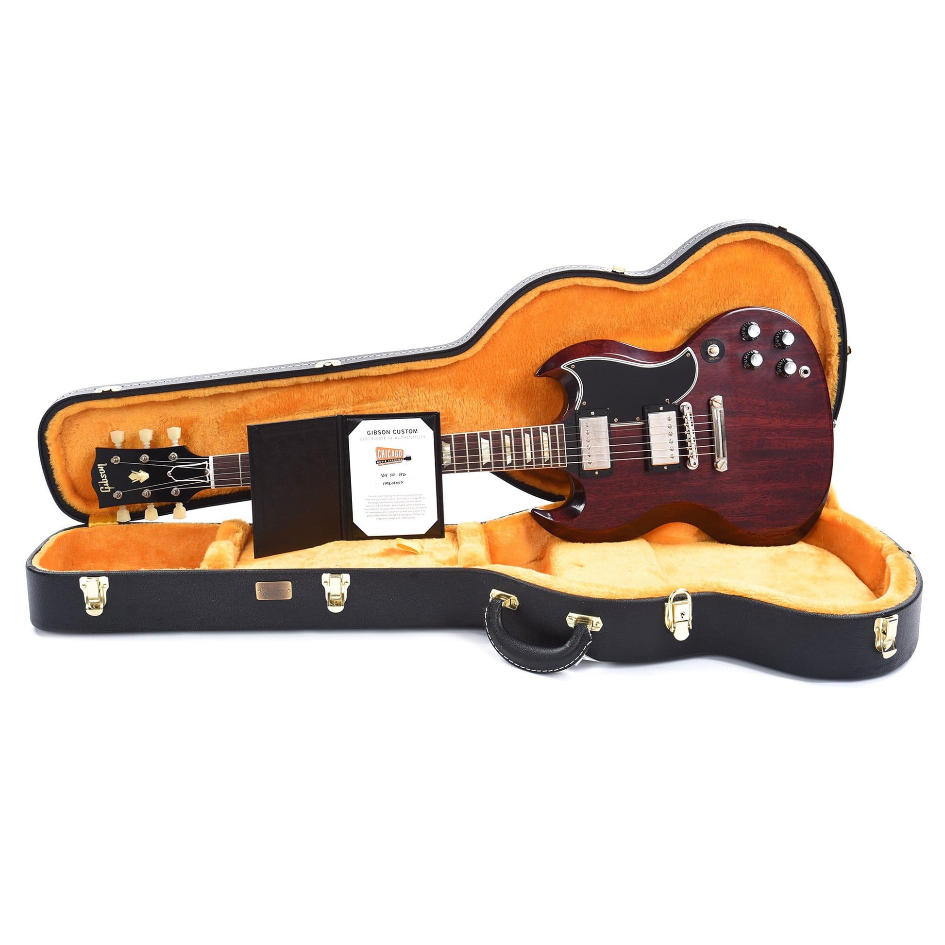 Gibson Custom Shop 1964 SG Standard "CME Spec" True Historic Red Aniline Dye VOS Electric Guitars / Solid Body