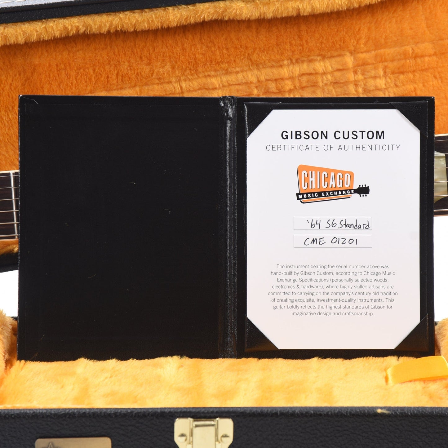 Gibson Custom Shop 1964 SG Standard "CME Spec" True Historic Red Aniline Dye VOS Electric Guitars / Solid Body