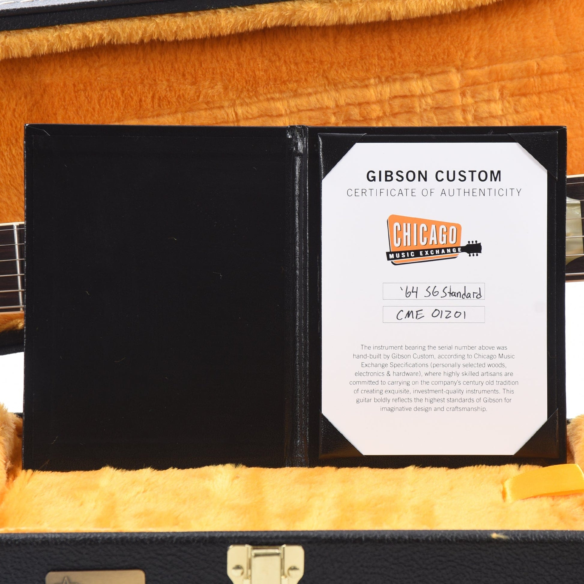 Gibson Custom Shop 1964 SG Standard "CME Spec" True Historic Red Aniline Dye VOS Electric Guitars / Solid Body