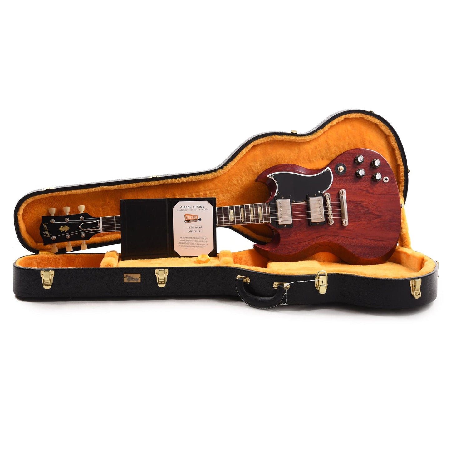 Gibson Custom Shop 1964 SG Standard "CME Spec" True Historic Red Aniline Dye VOS Electric Guitars / Solid Body