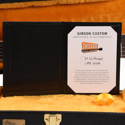 Gibson Custom Shop 1964 SG Standard "CME Spec" True Historic Red Aniline Dye VOS Electric Guitars / Solid Body