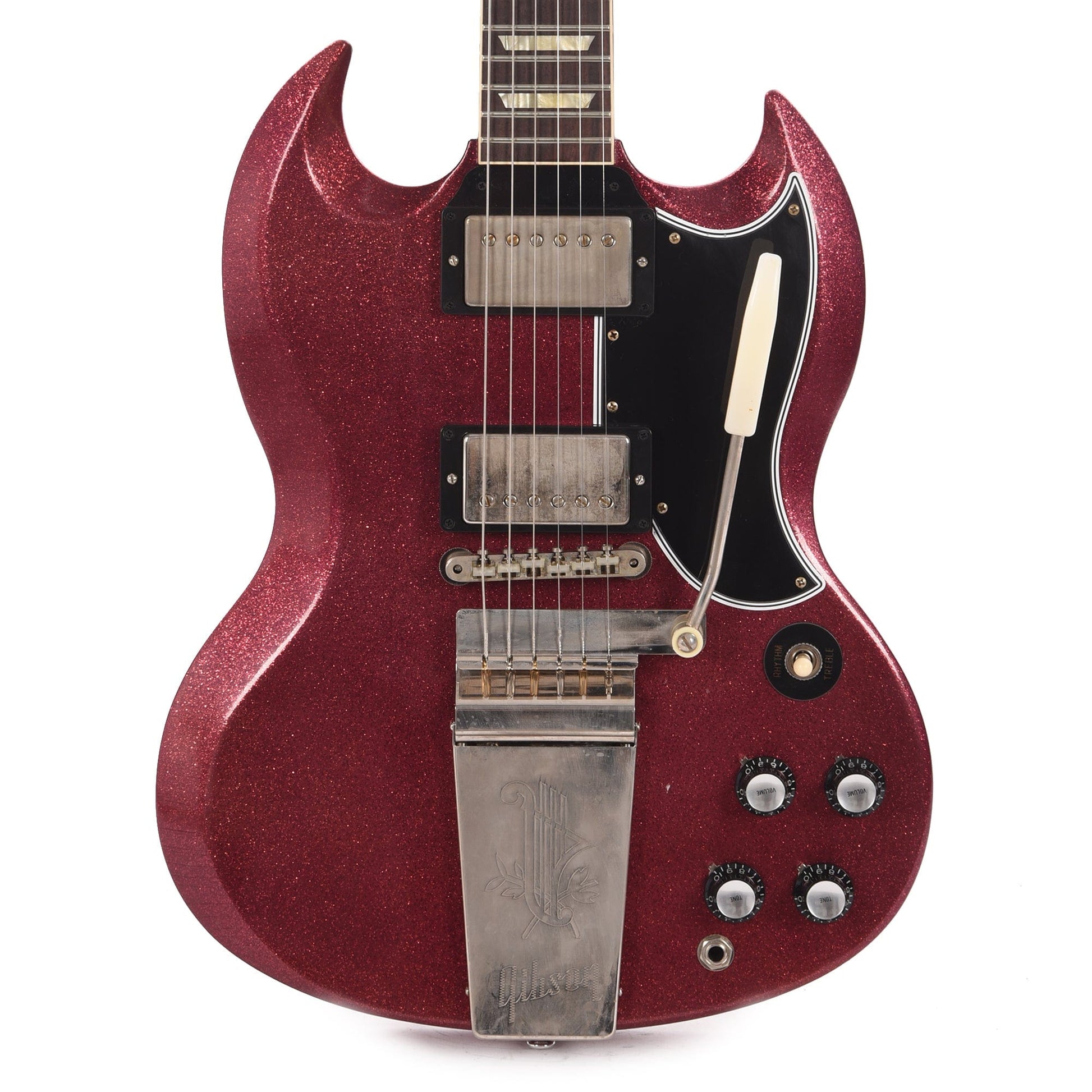 Gibson Custom Shop 1964 SG Standard Reissue "CME Spec" Antique Purple Sparkle Murphy Lab Ultra Light Aged w/Maestro Vibrola Electric Guitars / Solid Body