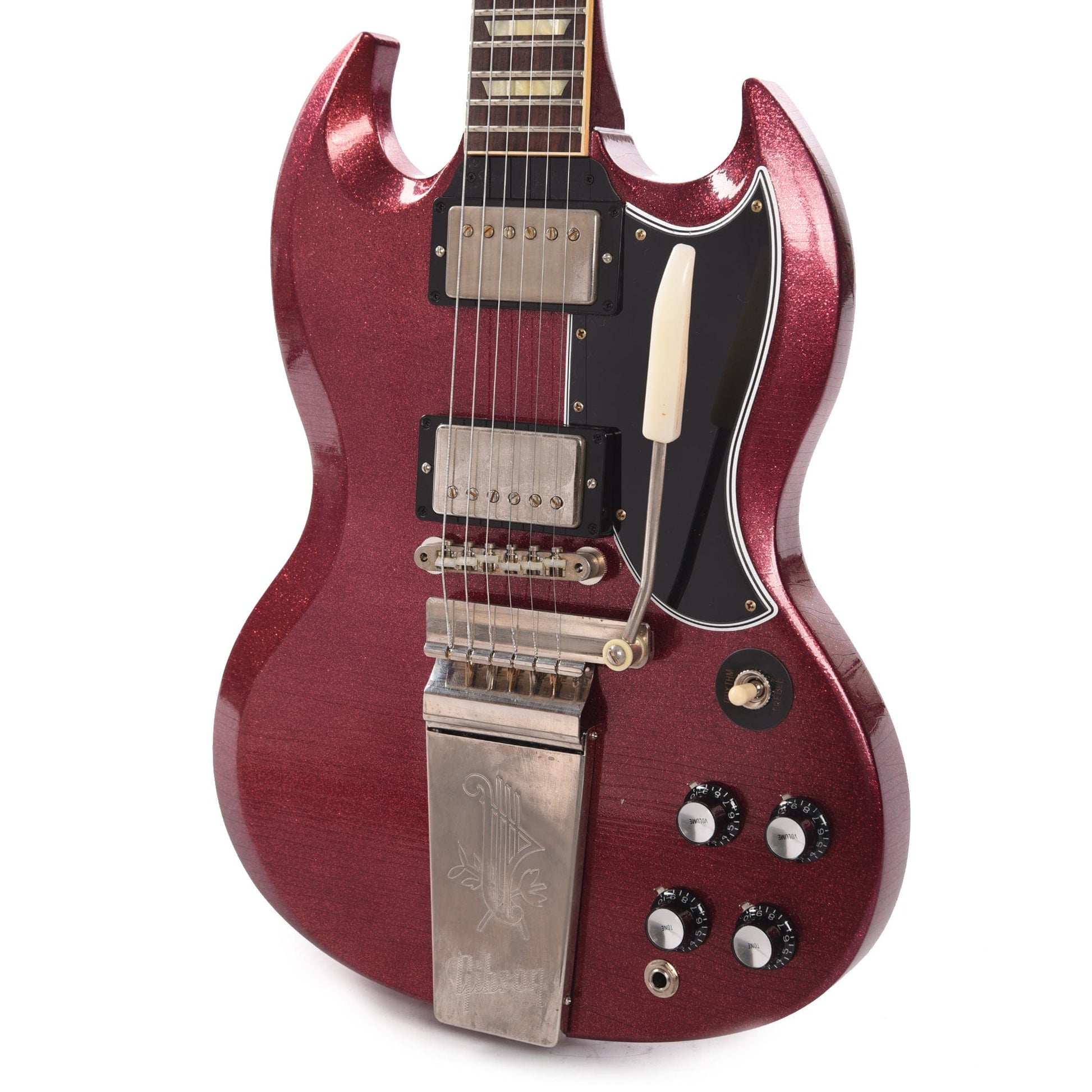 Gibson Custom Shop 1964 SG Standard Reissue "CME Spec" Antique Purple Sparkle Murphy Lab Ultra Light Aged w/Maestro Vibrola Electric Guitars / Solid Body