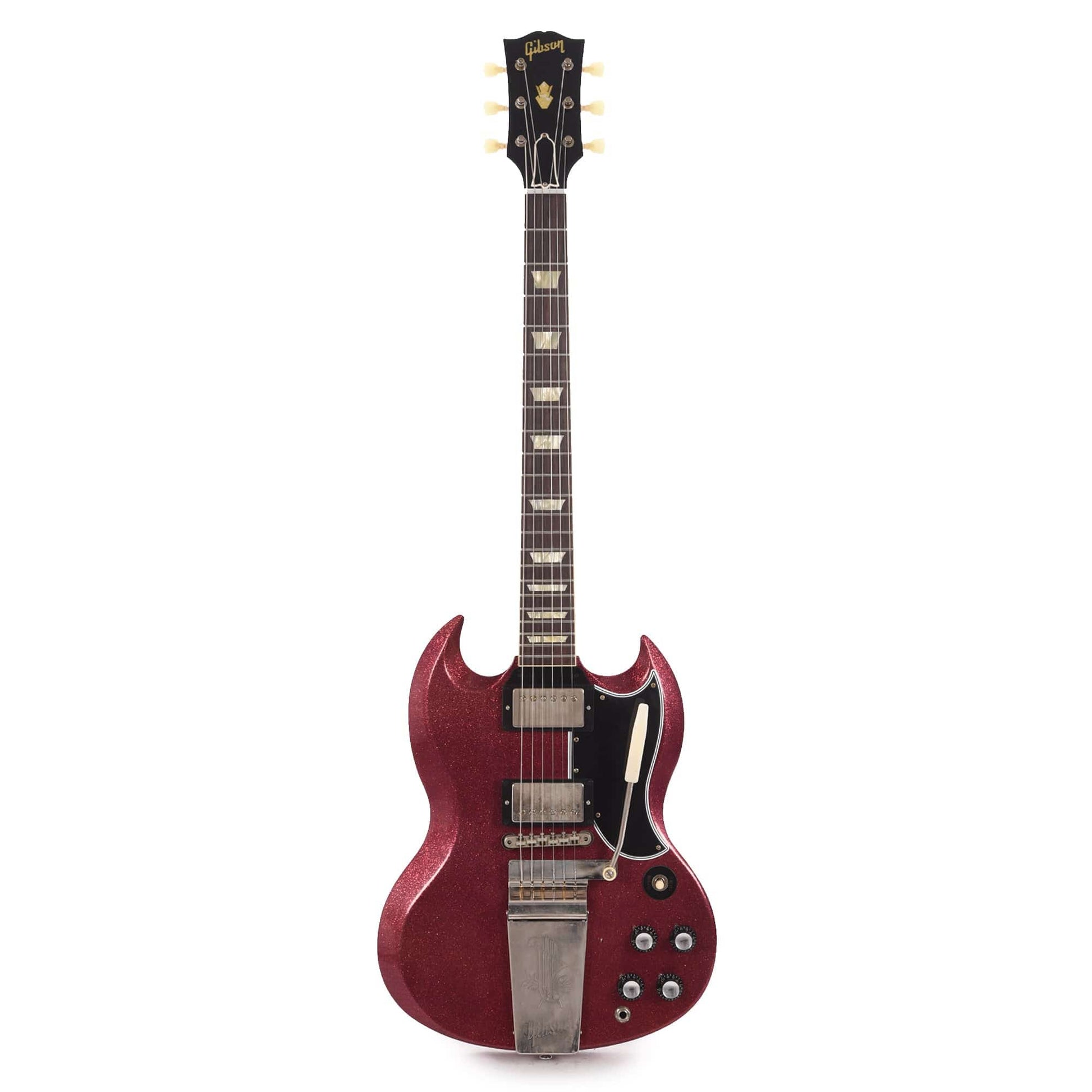 Gibson Custom Shop 1964 SG Standard Reissue "CME Spec" Antique Purple Sparkle Murphy Lab Ultra Light Aged w/Maestro Vibrola Electric Guitars / Solid Body
