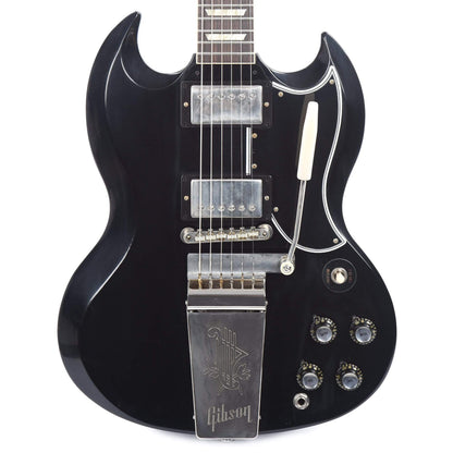Gibson Custom Shop 1964 SG Standard Reissue "CME Spec" Heavy Antique Ebony VOS w/Maestro Vibrola Electric Guitars / Solid Body