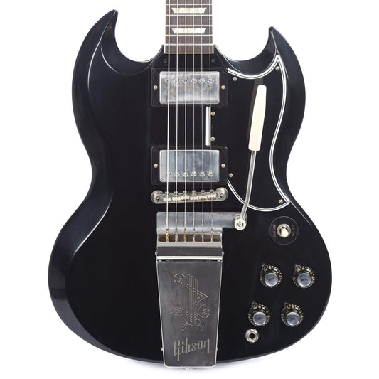 Gibson Custom Shop 1964 SG Standard Reissue "CME Spec" Heavy Antique Ebony VOS w/Maestro Vibrola Electric Guitars / Solid Body