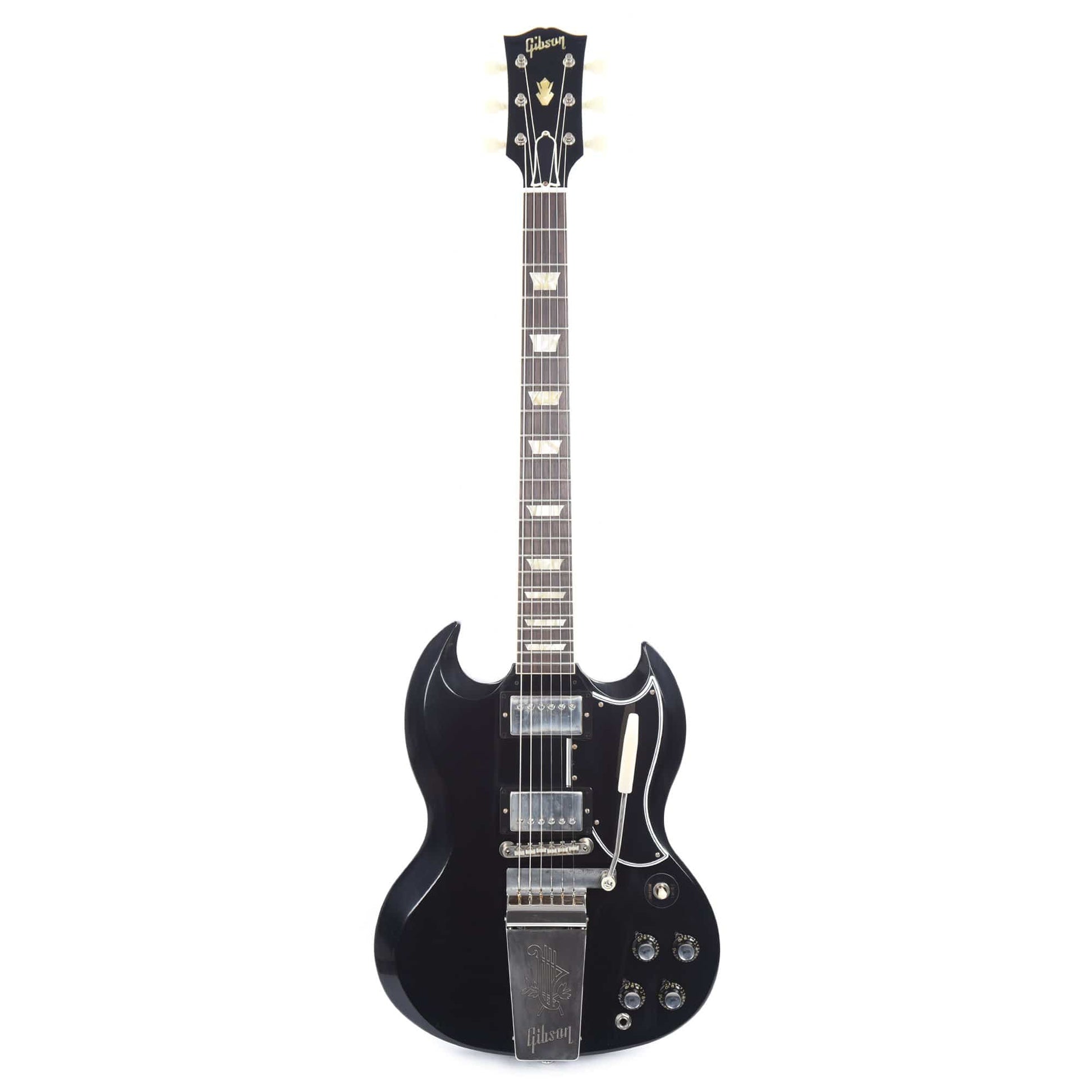 Gibson Custom Shop 1964 SG Standard Reissue "CME Spec" Heavy Antique Ebony VOS w/Maestro Vibrola Electric Guitars / Solid Body