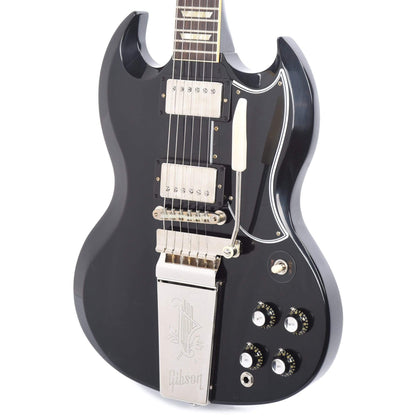 Gibson Custom Shop 1964 SG Standard Reissue "CME Spec" Heavy Antique Ebony VOS w/Maestro Vibrola Electric Guitars / Solid Body