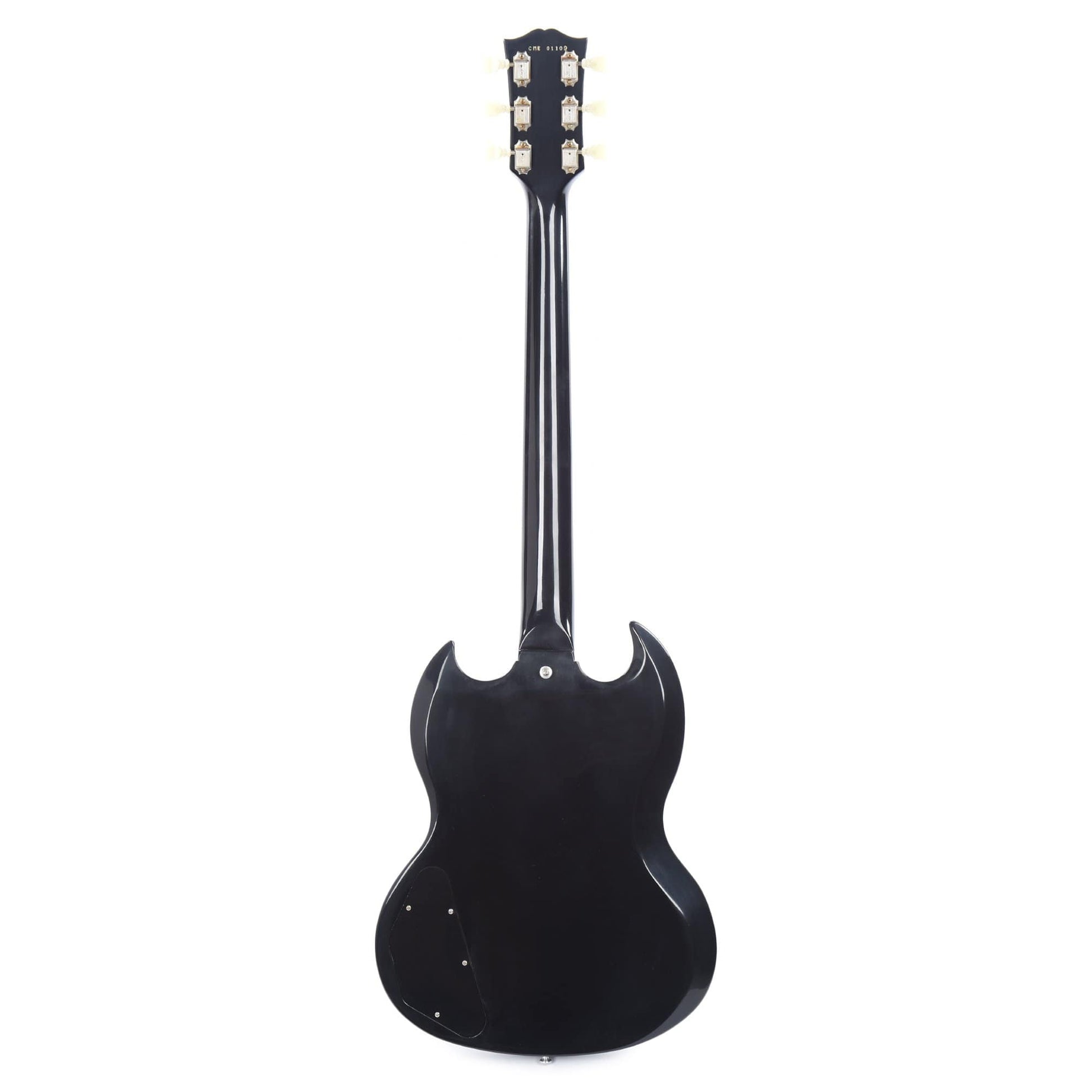 Gibson Custom Shop 1964 SG Standard Reissue "CME Spec" Heavy Antique Ebony VOS w/Maestro Vibrola Electric Guitars / Solid Body