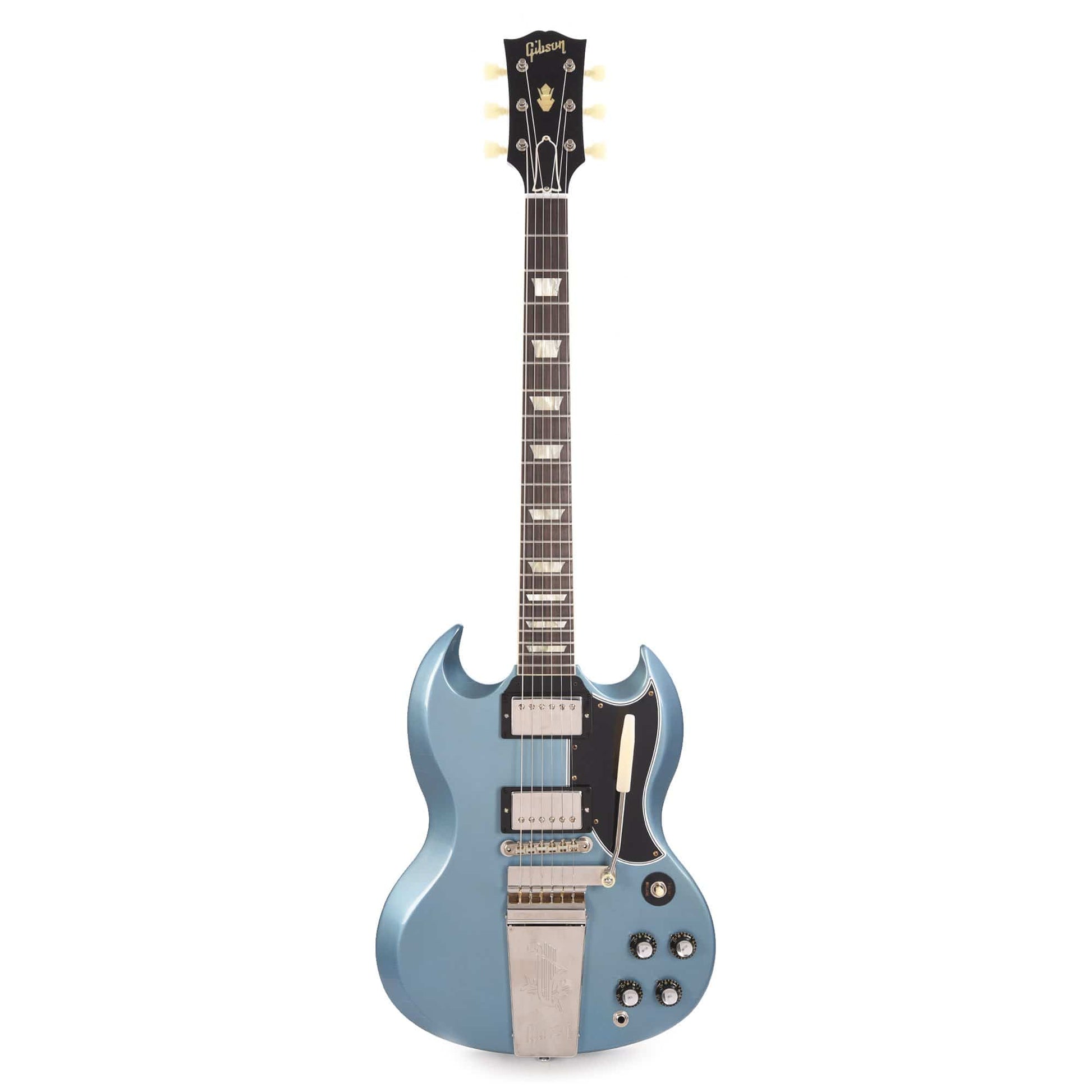 Gibson Custom Shop 1964 SG Standard Reissue "CME Spec" Heavy Antique Pelham Blue Murphy Lab Ultra Light Aged w/Maestro Vibrola Electric Guitars / Solid Body