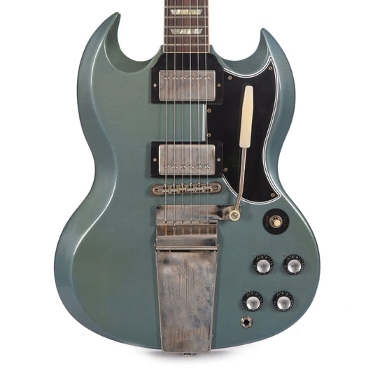 Gibson Custom Shop 1964 SG Standard Reissue "CME Spec" Heavy Antique Pelham Blue Murphy Lab Ultra Light Aged w/Maestro Vibrola Electric Guitars / Solid Body