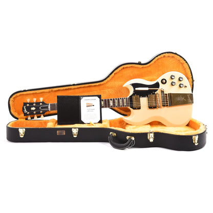 Gibson Custom Shop 1964 SG Standard Reissue "CME Spec" Heavy Antique Polaris White VOS w/Maestro Vibrola Electric Guitars / Solid Body