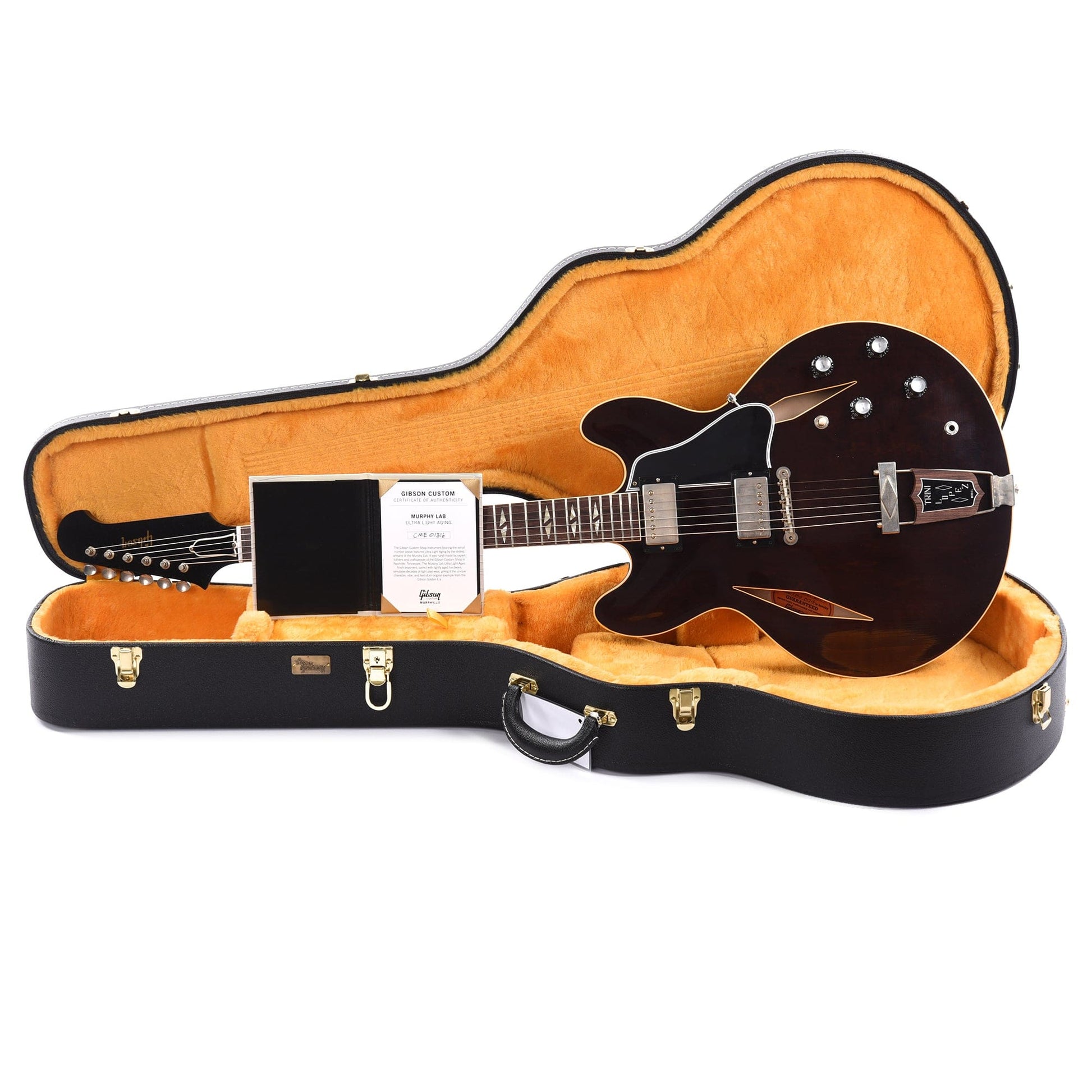 Gibson Custom Shop 1964 Trini Lopez Reissue "CME Spec" Antique Walnut Murphy Lab Ultra Light Aged Electric Guitars / Solid Body
