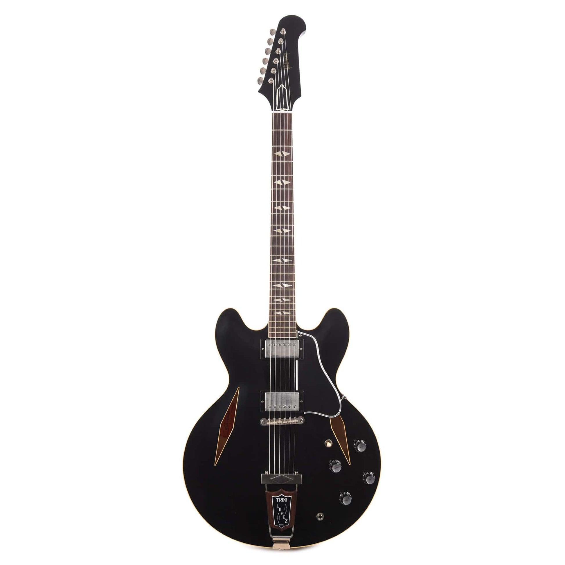 Gibson Custom Shop 1964 Trini Lopez Standard Reissue Ebony VOS Electric Guitars / Hollow Body