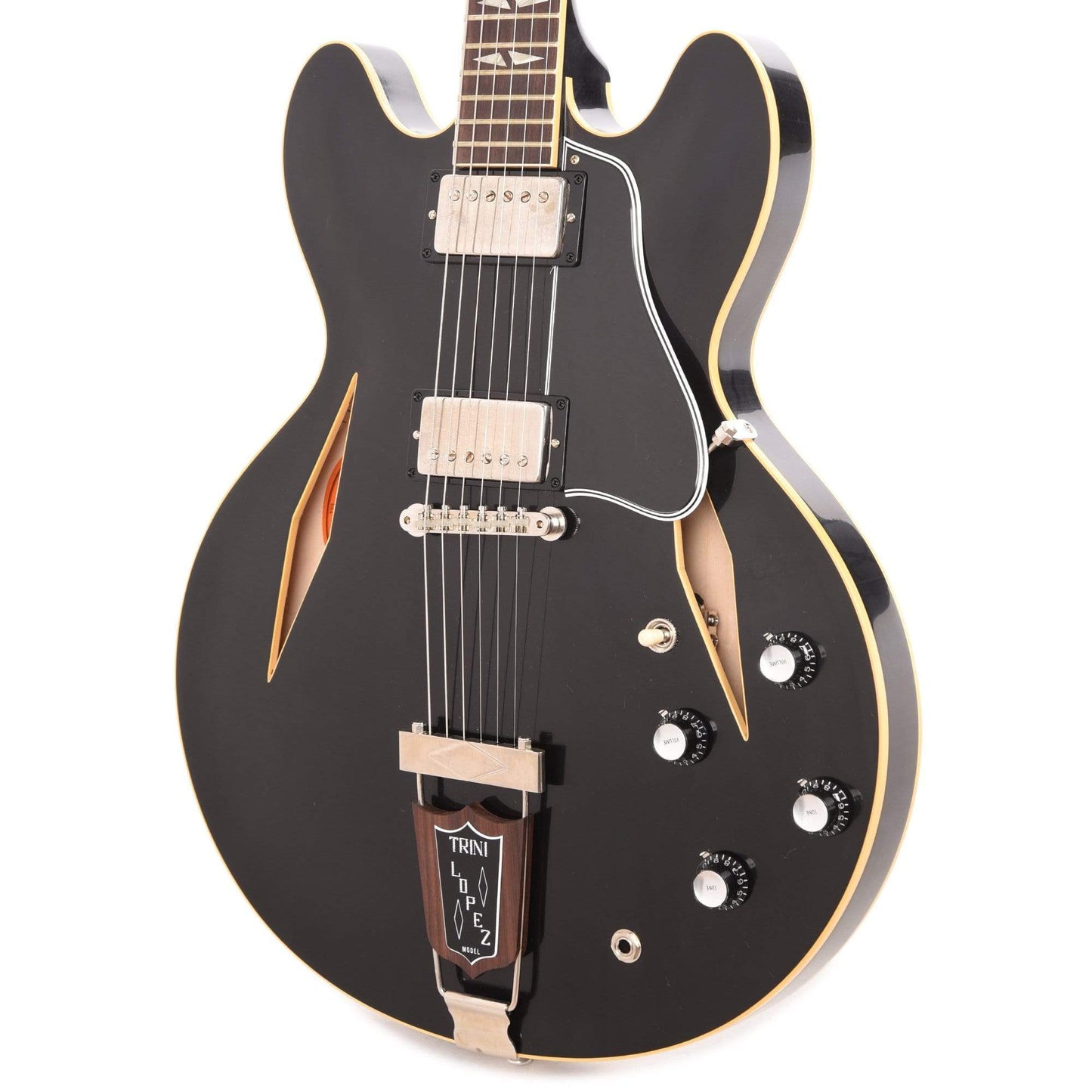 Gibson Custom Shop 1964 Trini Lopez Standard Reissue Ebony VOS Electric Guitars / Hollow Body