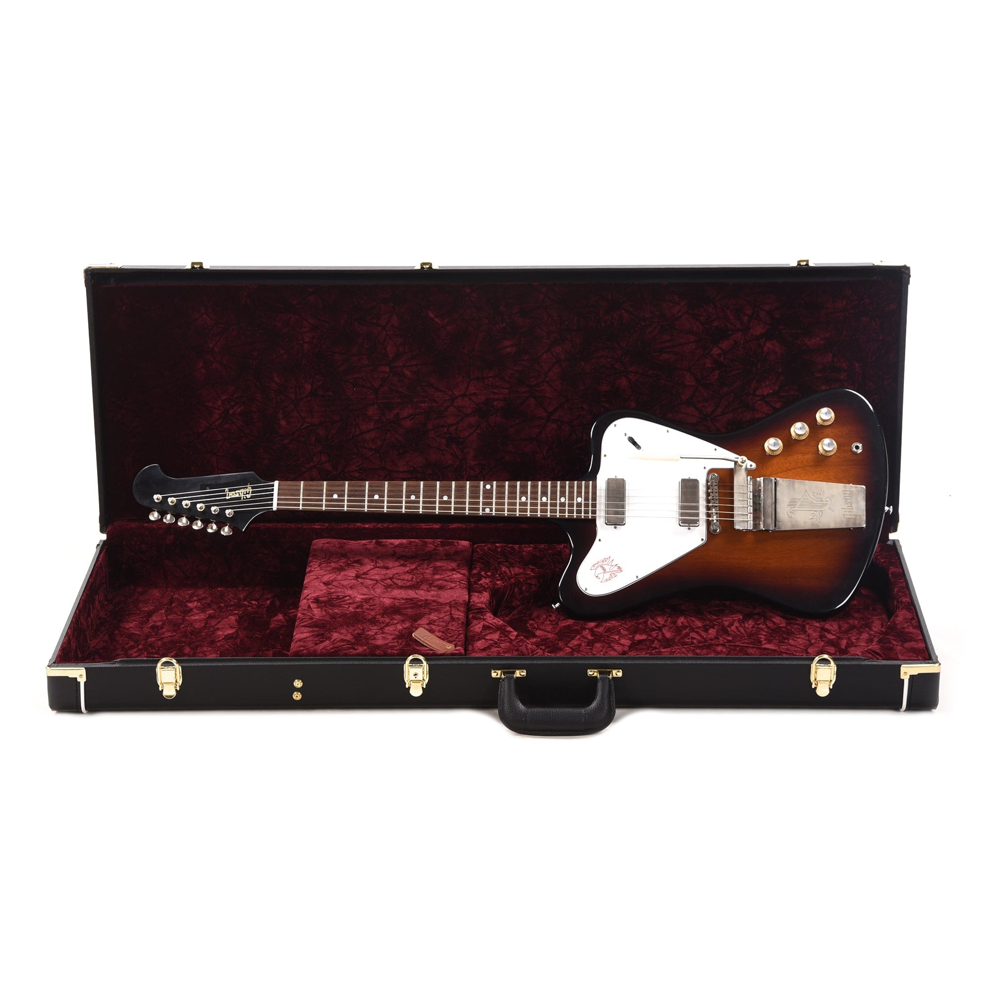 Gibson Custom Shop 1965 Non-Reverse Firebird V Vintage Sunburst VOS w/Maestro Vibrola Electric Guitars / Solid Body