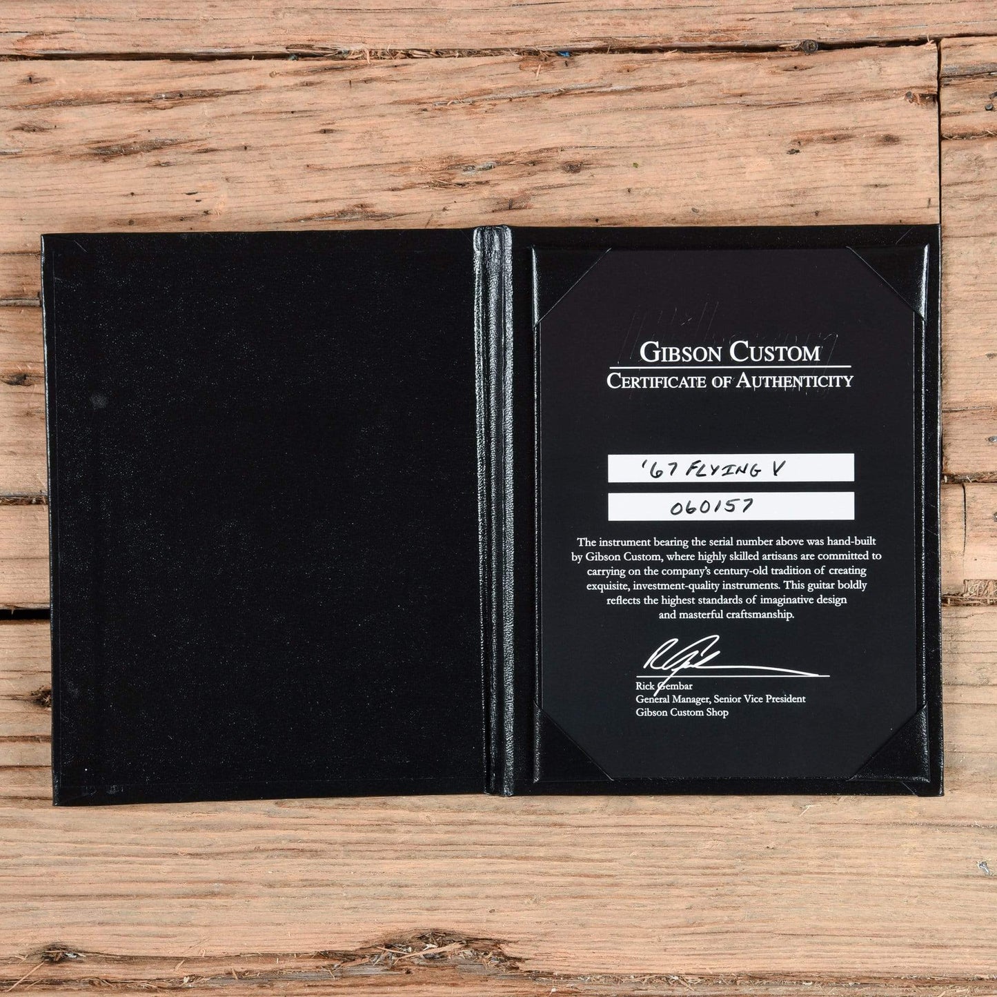 Gibson Custom Shop 1967 Flying V Reissue Tobacco Sunburst 2016 Electric Guitars / Solid Body