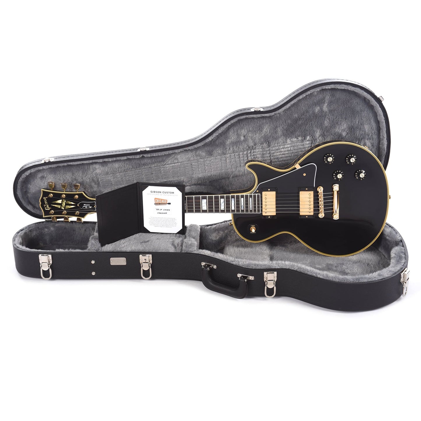 Gibson Custom Shop 1968 Les Paul Custom "CME Spec" Ebony VOS Electric Guitars / Solid Body