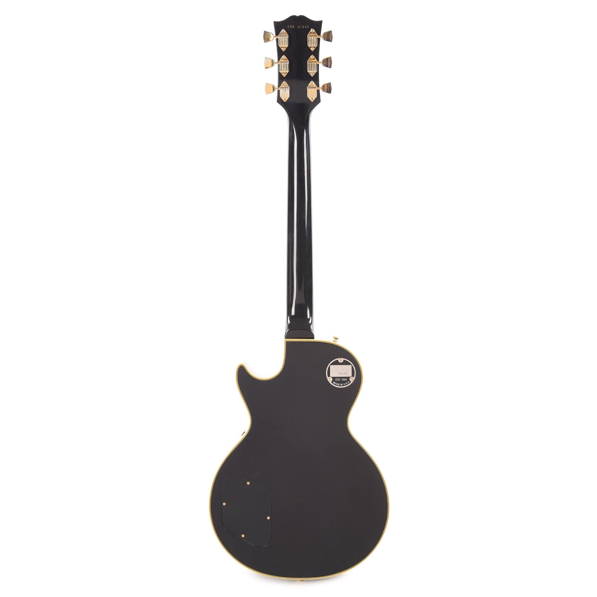 Gibson Custom Shop 1968 Les Paul Custom "CME Spec" Ebony VOS Electric Guitars / Solid Body